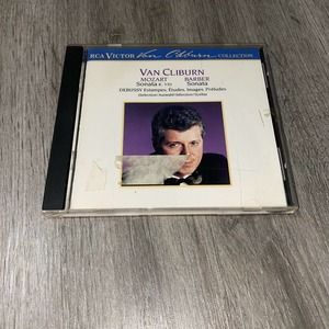 Van Cliburn Mozart & Barber Sonatas Debussy Estampes Etudes Images Preludes CD